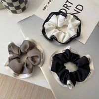 Fashion Mesh Fabric Ponytail Hair Accessories Solid Color Hair Ring main image 5