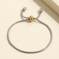 Fashion Geometric 304 Stainless Steel No Inlaid Bracelets In Bulk main image 1