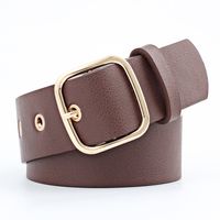 Fashion Woman Leather Metal Buckle Belt Strap For Dress Jeans Nhpo134094 sku image 8