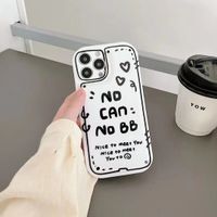 Simple English Letters Silicone 13 Pro Max Iphone Case main image 3