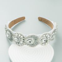 Fashion Retro Baroque Inlay Crystal Headband Hair Accessories sku image 2