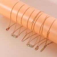 Fashion New Style Number Letter Alloy Waist Chain sku image 1