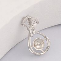 Alloy Fashion Geometric Necklace  (d1456 Single Pendant White Beads) Nhdy0939-d1456-single-pendant-white-beads sku image 1
