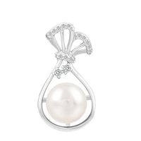 Alloy Fashion Geometric Necklace  (d1456 Single Pendant White Beads) Nhdy0939-d1456-single-pendant-white-beads sku image 2