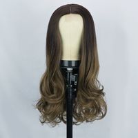 Women's Front Small Lace Mid-length Long Curly Hair Chemical Fiber Wigs main image 2