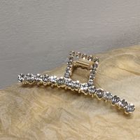 Pinza De Pelo De Diamantes De Imitación De Perlas De Metal sku image 6