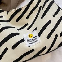 Mode Zebra Muster Leinwand Frauen Neue Farbe Kontrast Schulter Tasche main image 4