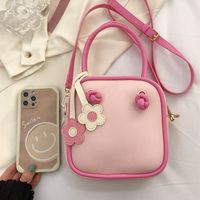 Summer 2022 New Fashion Shoulder Messenger Bag Portable Small Square Bag main image 4