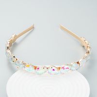 Fashion Inlay Rhinestone Headband Women's Alloy Thin Edges Hair Accessories main image 1