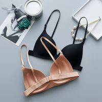Fashion New Style Sling Solid Color Underwired Bra main image 1