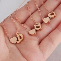 Stainless Steel 18K Gold Plated Fashion Letter None Necklace main image 2