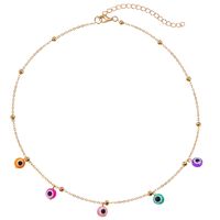 Neue Böhmischen Stil Kette Handgemachte Perlen Süßigkeiten Anhänger Legierung Halskette Großhandel main image 1