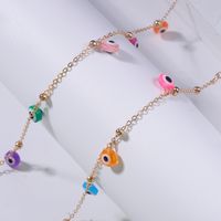 Nouveau Style Bohème Chaîne À La Main Perles De Bonbons Pendentif Alliage Collier En Gros main image 3