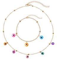 Neue Böhmischen Stil Kette Handgemachte Perlen Süßigkeiten Anhänger Legierung Halskette Großhandel main image 4