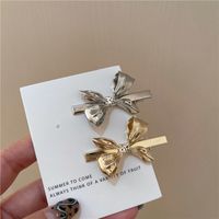 Fashion Alloy Barrettes Bow Hairpin Hair Accessories  Simple main image 1