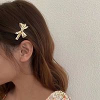 Fashion Alloy Barrettes Bow Hairpin Hair Accessories  Simple main image 4