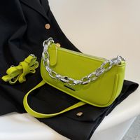 Feel Portable Square Pouch Women 2022 New Summer Chain Bag Fashion Simple Shoulder Messenger Bag main image 1