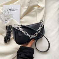 Feel Portable Square Pouch Women 2022 New Summer Chain Bag Fashion Simple Shoulder Messenger Bag sku image 3