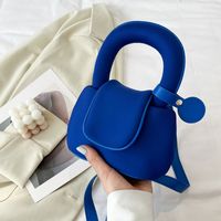 Cute Portable Pillow Bag Leisure Crossbody Shoulder Bag Parent-child Small Square Bag sku image 7