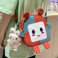 Cute Cartoon Nylon Bag Student Shoulder Messenger Canvas Bag main image 2