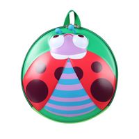 Cartoon Cute Ladybug Eggshell Bag Kindergarten Backpack 3d Three-dimensional Backpack sku image 2