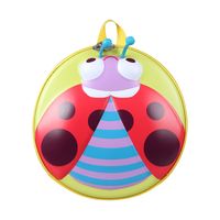 Cartoon Cute Ladybug Eggshell Bag Kindergarten Backpack 3d Three-dimensional Backpack sku image 1