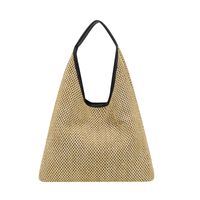 Lightweight Woven Beach Bag Fashion Hand-carrying Casual Large Capacity Shoulder Straw Bag main image 2