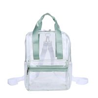 Summer New Pvc Plastic Transparent Backpack Fashion Large-capacity Backpack sku image 1