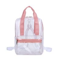 Summer New Pvc Plastic Transparent Backpack Fashion Large-capacity Backpack sku image 2