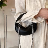 Model Style Portable Shoulder Tote Bag Chain Messenger Bag main image 3