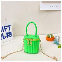 Summer New Candy Color Handbag Girls' Colorful Messenger Bag Korean Style Mini Bag sku image 3