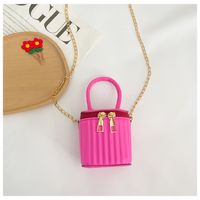 Summer New Candy Color Handbag Girls' Colorful Messenger Bag Korean Style Mini Bag sku image 2