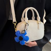 Fashion Flower Pendant Summer New Shoulder Messenger Small Handbag Mobile Phone Bag main image 6