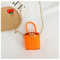 Summer New Candy Color Handbag Girls' Colorful Messenger Bag Korean Style Mini Bag sku image 8