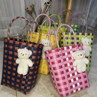 Hand Gift Crafts Vegetable Basket Bag Summer Handmade Woven Bag main image 5