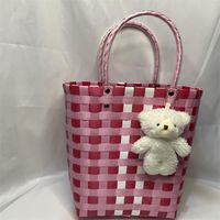 Hand Gift Crafts Vegetable Basket Bag Summer Handmade Woven Bag main image 3