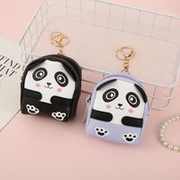 Mode Mignon Panda Nouvelle Pièce Cosmétique Sac De Rangement Mini Portefeuille main image 4