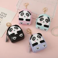 Fashion Cute Panda New Coin Cosmetic Storage Bag Mini Wallet sku image 1