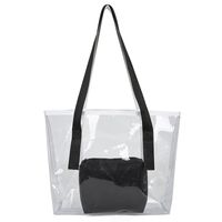 Pvc Plastic Transparent Summer New Large Capacity Gel Bag Wholesale sku image 2