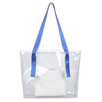 Pvc Plastic Transparent Summer New Large Capacity Gel Bag Wholesale sku image 1