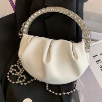 Bolso De Mujer Portátil De Cadena De Mensajero De Verano Con Incrustaciones De Diamantes De Moda Al Por Mayor main image 5