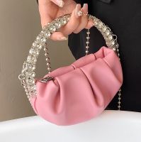 Bolso De Mujer Portátil De Cadena De Mensajero De Verano Con Incrustaciones De Diamantes De Moda Al Por Mayor main image 6