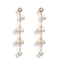 Ethnic Style Geometric Alloy Artificial Gemstones Earrings sku image 22