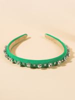 Fashion Rhinestone Baroque Headband Thin Edge Hair Accessories main image 5