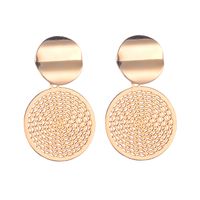 1 Set Fashion Geometric Plating Iron No Inlaid Earrings main image 1