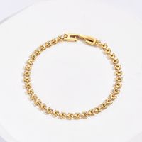Fashion Stainless Steel Vintage Chain Ornament Simple Bracelet main image 4