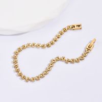 Fashion Stainless Steel Vintage Chain Ornament Simple Bracelet main image 2