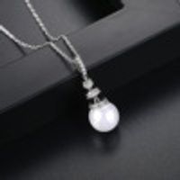 Jinsechun Collier Coréenne Style Nouvelle Perle Collier Perle Pendentif Pour Femmes Bijoux Cadeau Simple Bijoux sku image 2