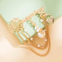 Fashion Baroque Alloy Vintage Chain Tassel Brooch Female Cute Pin Corsage Accessories main image 1