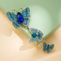 Fashion Butterfly Corsage Long Clothing Accessories Alloy Brooch Pin main image 5